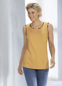 Angebote Trend Seele Store -Angebote Trend Seele Store 2 teiliges set bestehend aus shirtjacke und traegershirt farbe braun safran groesse 040 1