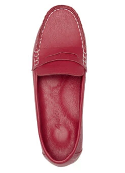 Andrea Conti Mokassin-Slipper Aus Nappaleder -Angebote Trend Seele Store andrea conti mokassin slipper aus nappaleder farbe rot groesse 040 1