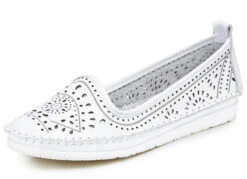 Andrea Conti Mokassin-Slipper Aus Rind-Nappaleder