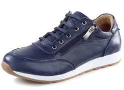 Andrea Conti Schnür-Sneaker Aus Weichem Nappaleder