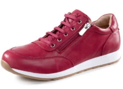 Andrea Conti Schnür-Sneaker Aus Weichem Nappaleder -Angebote Trend Seele Store andrea conti schnuer sneaker aus weichem nappaleder farbe rot groesse 041