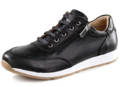 Andrea Conti Schnür-Sneaker Aus Weichem Nappaleder -Angebote Trend Seele Store andrea conti schnuer sneaker aus weichem nappaleder farbe schwarz groesse 037