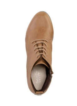 Andrea Conti Schnür-Stiefelette Aus Synthetik -Angebote Trend Seele Store andrea conti schnuer stiefelette aus synthetik farbe cognac groesse 036 1