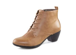 Andrea Conti Schnür-Stiefelette Aus Synthetik -Angebote Trend Seele Store andrea conti schnuer stiefelette aus synthetik farbe cognac groesse 036