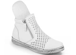 Andrea Conti Stiefelette Mit Seitlichen Reißverschlüssen -Angebote Trend Seele Store andrea conti stiefelette mit seitlichen reissverschluessen farbe weiss groesse 038 1