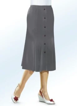 Bahnenrock -Angebote Trend Seele Store bahnenrock farbe dunkelgrau groesse 023