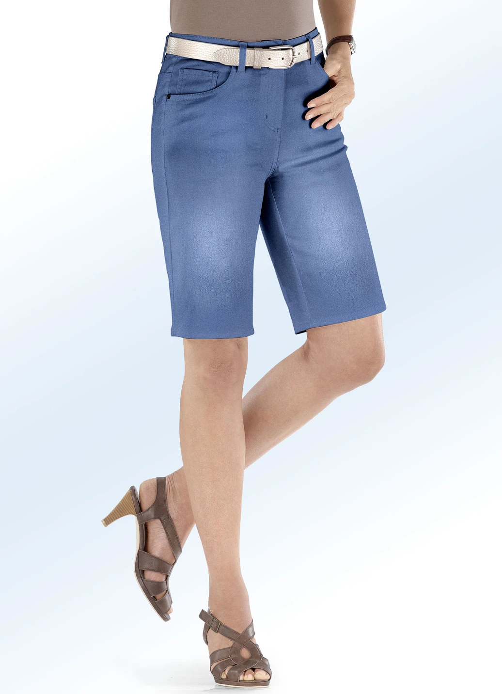 Basic-Jeans-Bermudas 3 Basic-Jeans-Bermudas – Bild 3