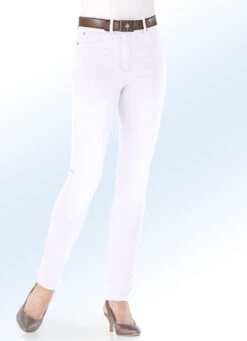 Basic-Jeans -Angebote Trend Seele Store basic jeans farbe weiss groesse 023