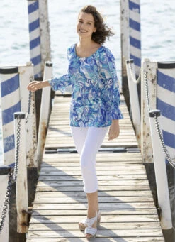 Basic-Jeans In 7/8-Länge -Angebote Trend Seele Store basic jeans in 78 laenge farbe weiss groesse 036 1