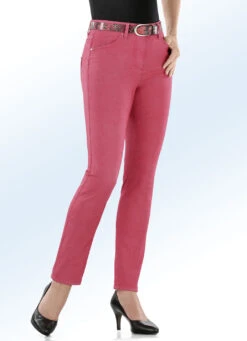 Bauchweg-Jeans -Angebote Trend Seele Store bauchweg jeans farbe rot groesse 024 2