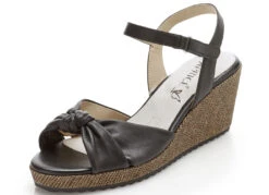 Caprice Sandalette Aus Weichem Nappaleder -Angebote Trend Seele Store caprice sandalette aus weichem nappaleder farbe schwarz groesse 041