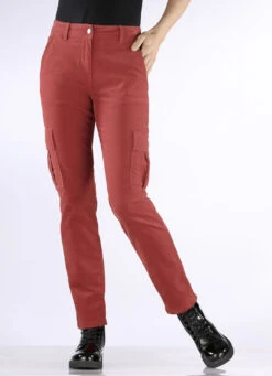 Cargohose -Angebote Trend Seele Store cargohose farbe ziegelrot groesse 048 2