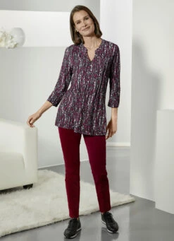 Cordhose In Schlupfform -Angebote Trend Seele Store cordhose in schlupfform farbe bordeaux groesse 020 3