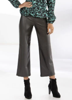 Culotte Aus Softem Nappaleder-Imitat