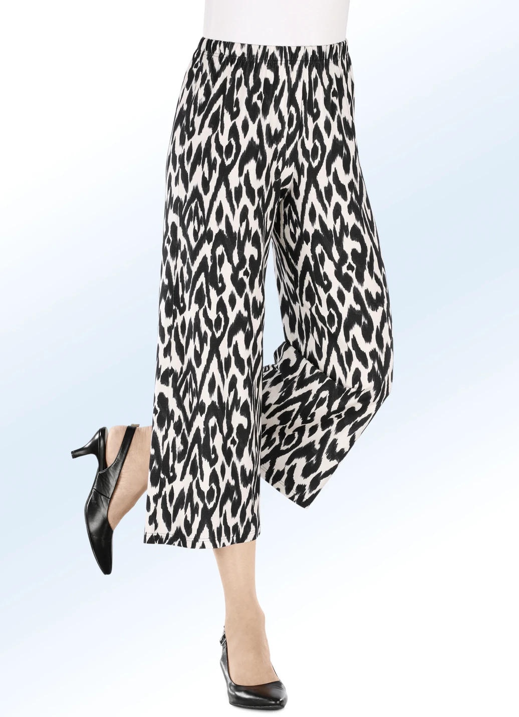 Culotte Mit Farbbrillantem Inkjet-Druck 1 Culotte Mit Farbbrillantem Inkjet-Druck