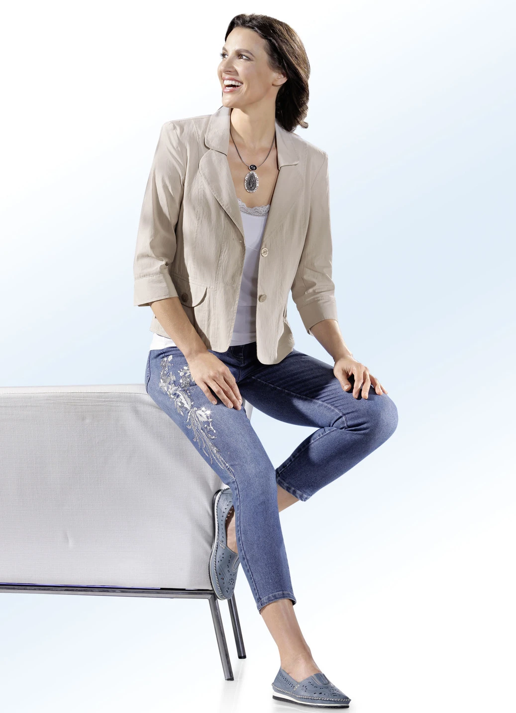 Edel-Jeans Mit Funkelnden Pailetten 3 Edel-Jeans Mit Funkelnden Pailetten – Bild 3