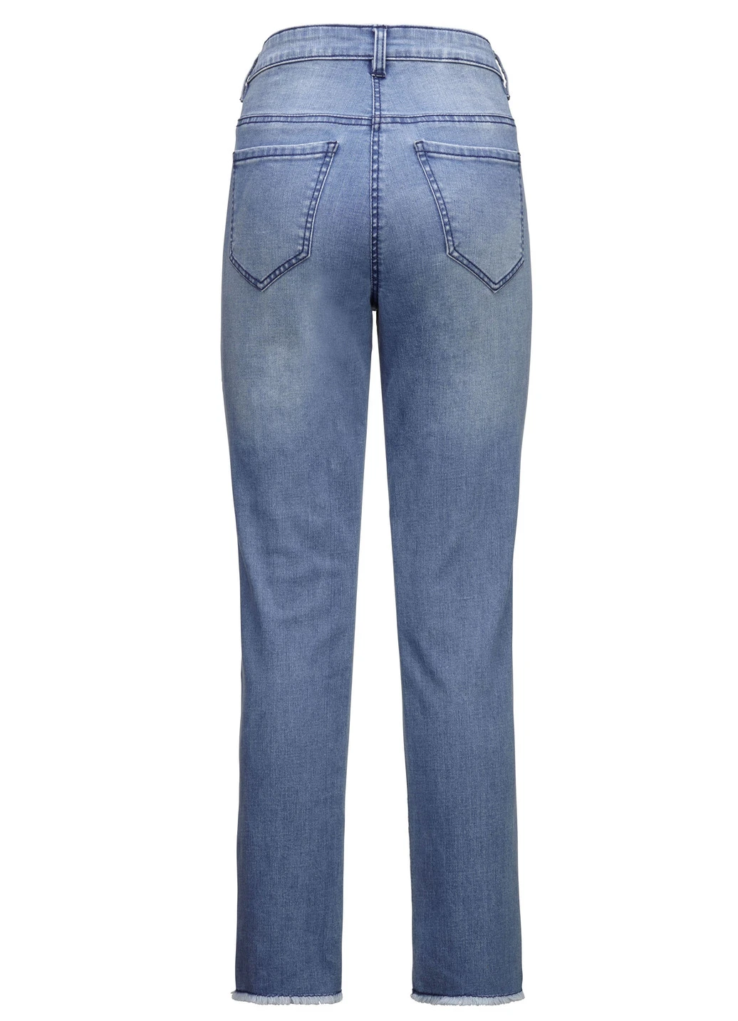 Edel-Jeans Mit Tollen Glitzersteinchen Und Fransensaum 2 Edel-Jeans Mit Tollen Glitzersteinchen Und Fransensaum – Bild 2