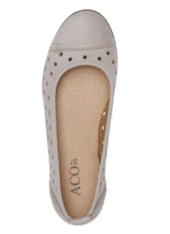 ELENA EDEN Ballerina Aus Nubuk- Oder Veloursleder -Angebote Trend Seele Store elena eden ballerina aus nubuk oder veloursleder farbe taupe groesse 037 1