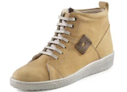 ELENA EDEN Schnür-Bootie Aus Nubukleder 13 ELENA EDEN Schnür-Bootie Aus Nubukleder -Angebote Trend Seele Store elena eden schnuer bootie aus nubukleder farbe curry groesse 037