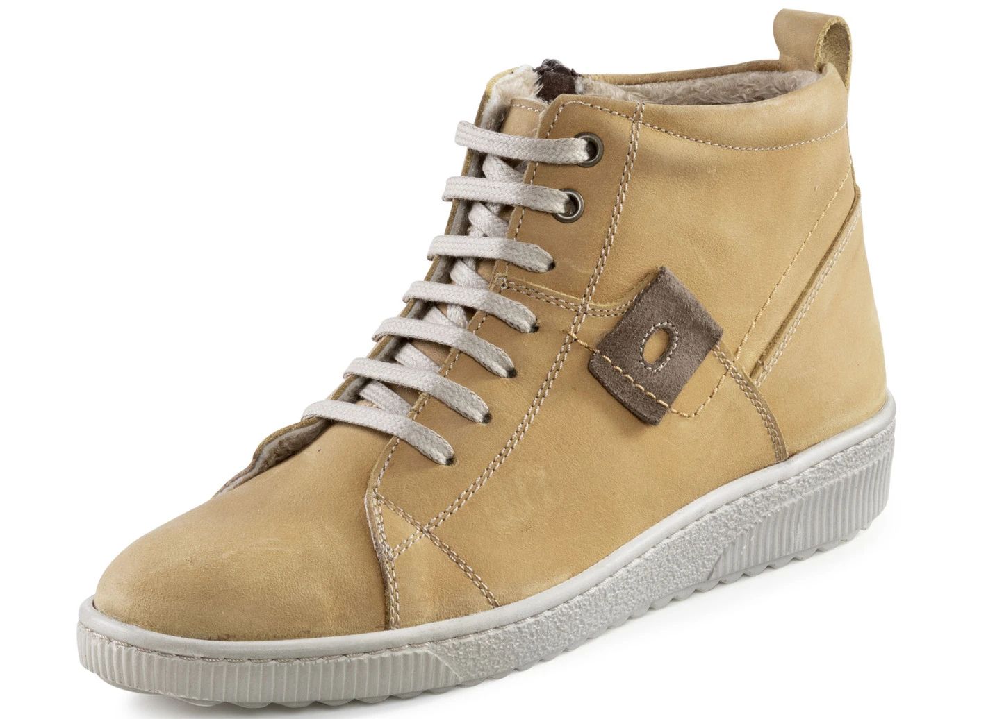 ELENA EDEN Schnür-Bootie Aus Nubukleder 4 ELENA EDEN Schnür-Bootie Aus Nubukleder – Bild 4