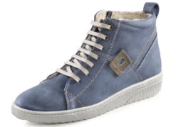 ELENA EDEN Schnür-Bootie Aus Nubukleder