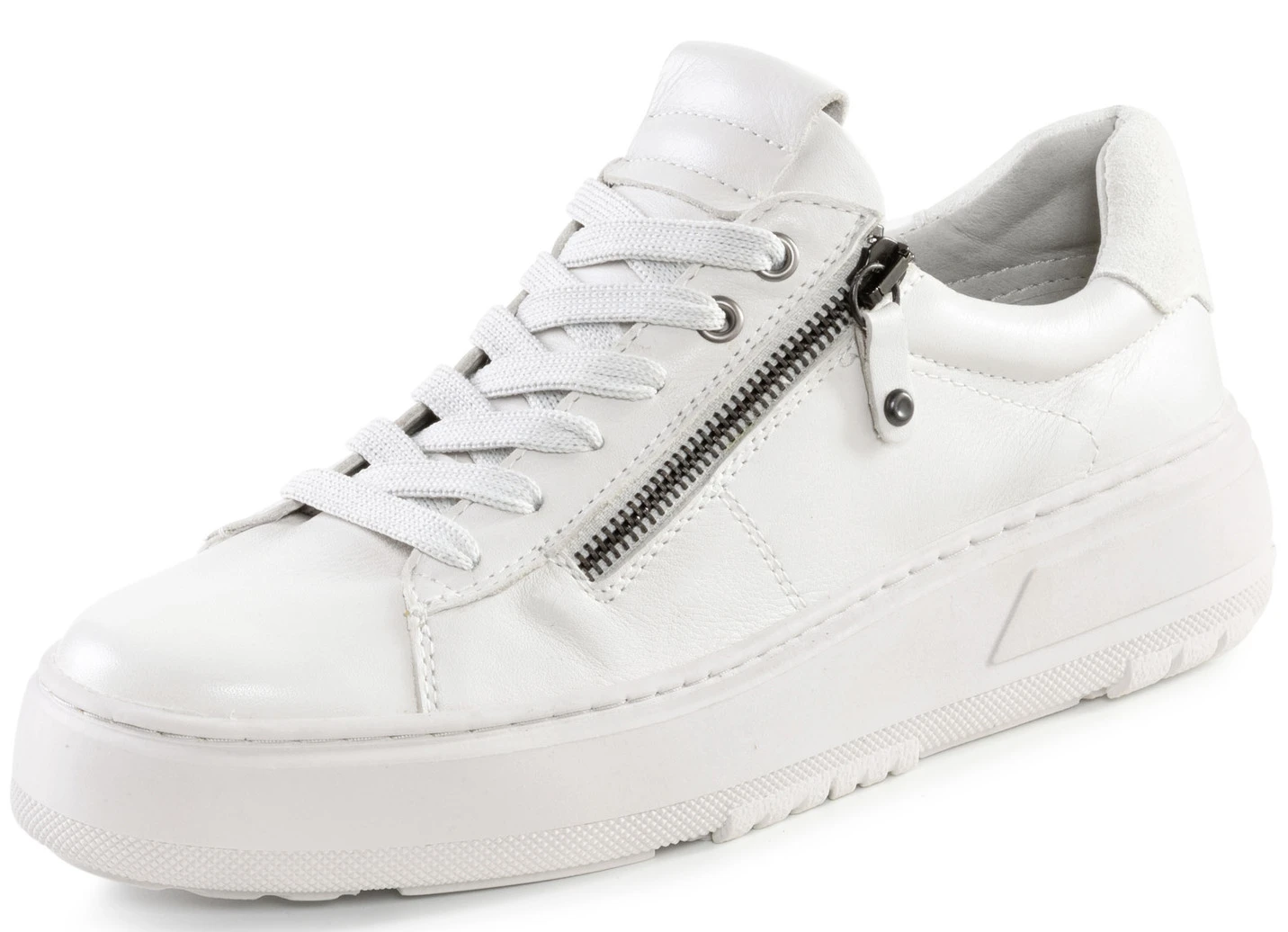 ELENA EDEN Schnürschuh Mit Velour-Besatz 1 ELENA EDEN Schnürschuh Mit Velour-Besatz