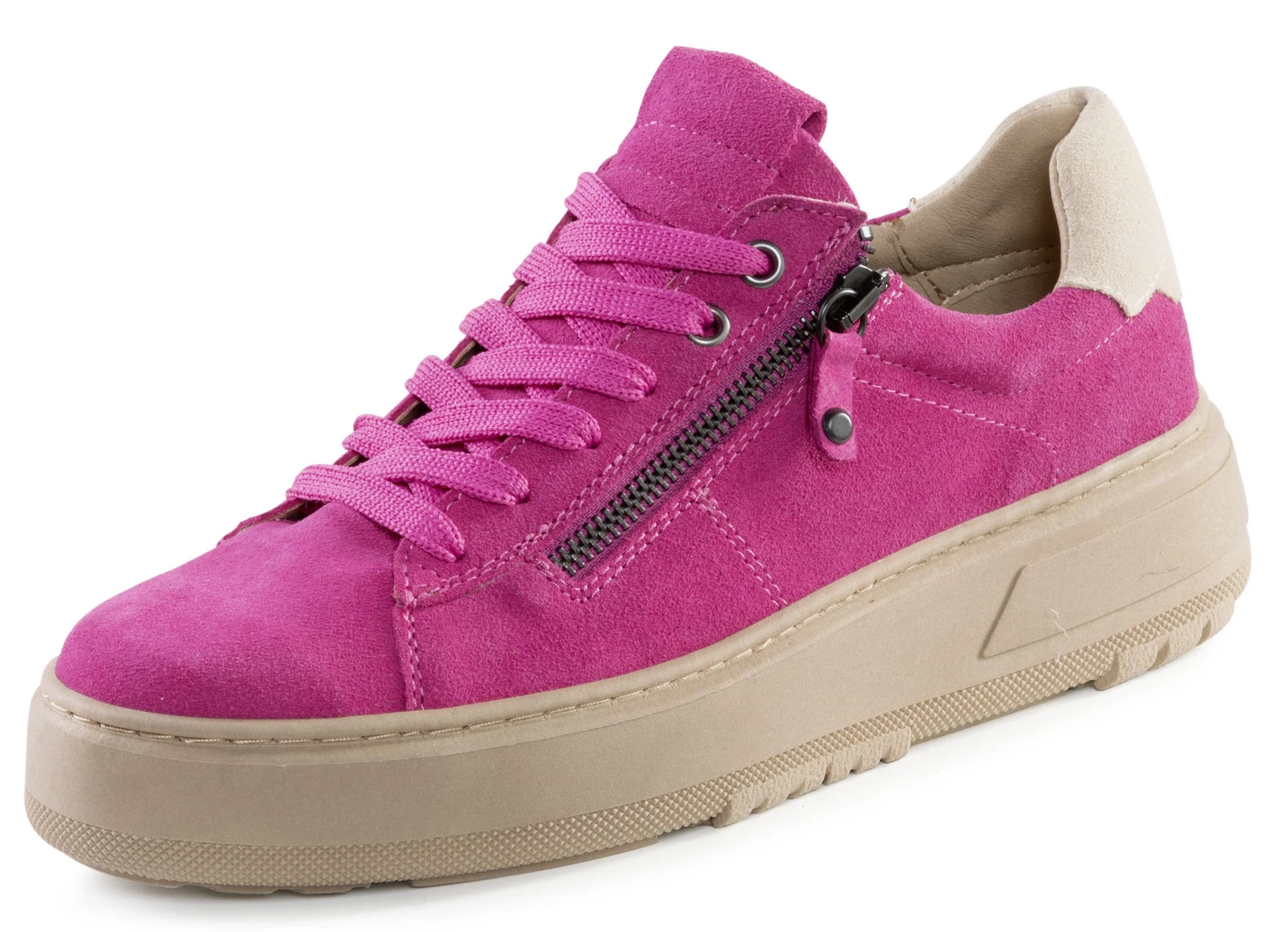 ELENA EDEN Schnürschuh Mit Velour-Besatz 7 ELENA EDEN Schnürschuh Mit Velour-Besatz – Bild 7