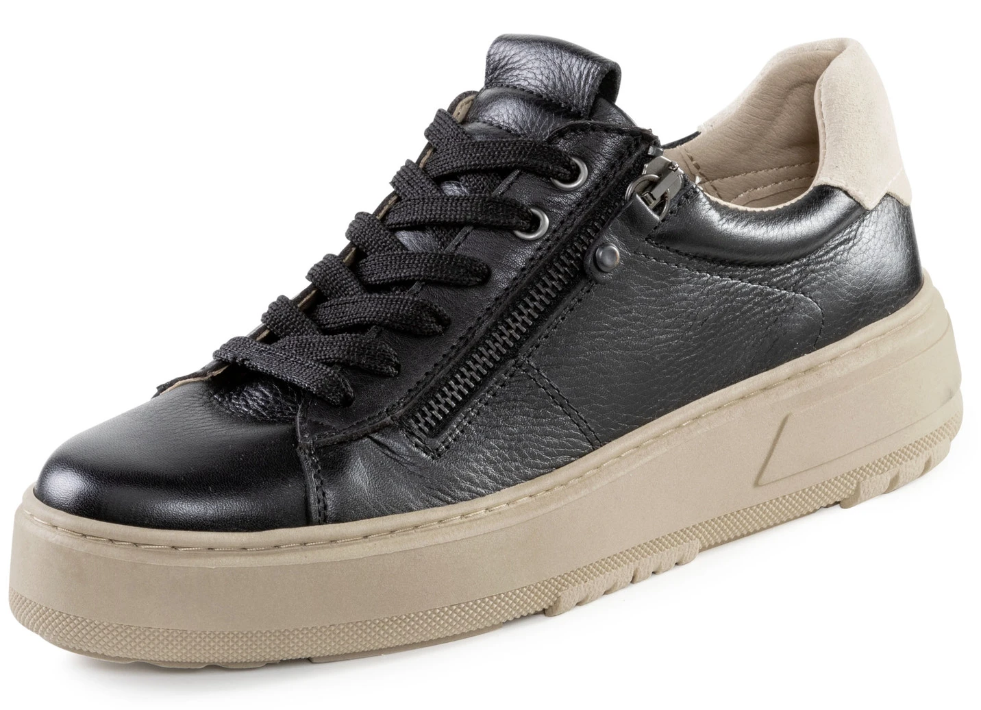 ELENA EDEN Schnürschuh Mit Velour-Besatz 4 ELENA EDEN Schnürschuh Mit Velour-Besatz – Bild 4