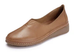 ELENA EDEN Slipper Aus Rind-Nappaleder -Angebote Trend Seele Store elena eden slipper aus rind nappaleder farbe cognac groesse 042