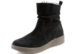 ELENA EDEN Stiefelette Aus Weichem Veloursleder -Angebote Trend Seele Store elena eden stiefelette aus weichem veloursleder farbe schwarz groesse 042