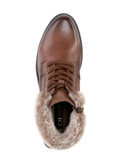 ELENA EDEN Stiefelette Mit Flauschigem Plüsch-Kragen -Angebote Trend Seele Store elena eden stiefelette mit flauschigem pluesch kragen farbe braun groesse 065 2