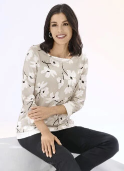 Fabelhaftes Shirt Mit 3/4-langen Ärmeln