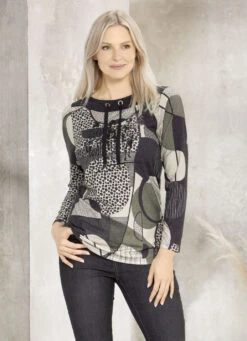 Fantasievolles Shirt Mit Abnehmbarem Band