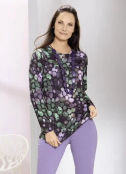 Fantastisches Shirt Mit Rundhalsausschnitt