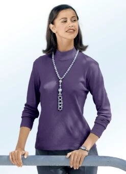 Flottes Shirt In 16 Farben -Angebote Trend Seele Store flottes shirt in 16 farben farbe lila groesse 038