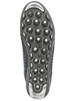 Gemini Mokassin-Bootie Mit Knitter-Struktur -Angebote Trend Seele Store gemini mokassin bootie mit knitter struktur farbe blau groesse 042 3