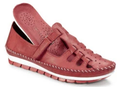 Gemini Mokassin-Slipper In Sommerlichem Design -Angebote Trend Seele Store gemini mokassin slipper in sommerlichem design farbe rot groesse 037 1