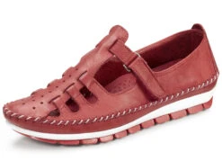 Gemini Mokassin-Slipper In Sommerlichem Design -Angebote Trend Seele Store gemini mokassin slipper in sommerlichem design farbe rot groesse 037