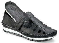 Gemini Mokassin-Slipper In Sommerlichem Design -Angebote Trend Seele Store gemini mokassin slipper in sommerlichem design farbe schwarz groesse 035 1