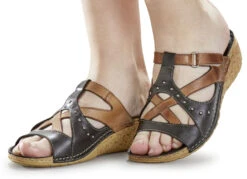 Gemini Pantolette Mit Nietenzier 10 Gemini Pantolette Mit Nietenzier -Angebote Trend Seele Store gemini pantolette mit nietenzier farbe schwarz cognac groesse 036 1