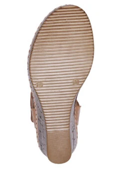 Gemini Sandalette Aus Perforiertem Rind-Nappaleder -Angebote Trend Seele Store gemini sandalette aus perforiertem rind nappaleder farbe cognac groesse 037 2