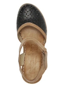 Gemini Sandalette Aus Perforiertem Rind-Nappaleder -Angebote Trend Seele Store gemini sandalette aus perforiertem rind nappaleder farbe schwarz groesse 037 1