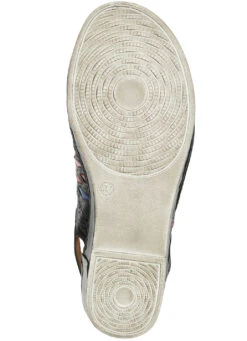 Gemini Sandalette Mit Raffinierten, Bunten Flechtdurchzügen -Angebote Trend Seele Store gemini sandalette mit raffinierten bunten flechtdurchzuegen farbe schwarz groesse 040 2