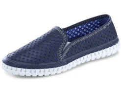 Gemini Slipper Mit Sommerlich Perforiertem Rind-Nappaleder 12 Gemini Slipper Mit Sommerlich Perforiertem Rind-Nappaleder -Angebote Trend Seele Store gemini slipper mit sommerlich perforiertem rind nappaleder farbe marine groesse 041
