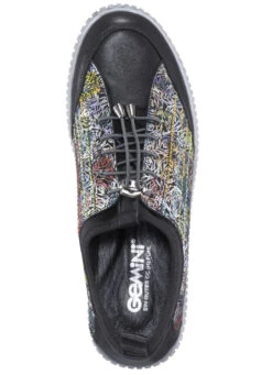 Gemini Sneaker Aus Teilweise Floral Bedrucktem Rindleder -Angebote Trend Seele Store gemini sneaker aus teilweise floral bedrucktem rindleder farbe schwarz bunt groesse 036 2
