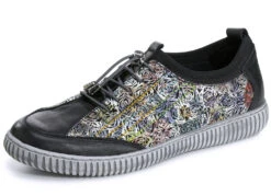 Gemini Sneaker Aus Teilweise Floral Bedrucktem Rindleder -Angebote Trend Seele Store gemini sneaker aus teilweise floral bedrucktem rindleder farbe schwarz bunt groesse 036