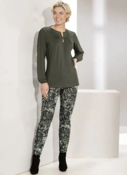 Hose -Angebote Trend Seele Store hose farbe khaki schwarz groesse 038 2