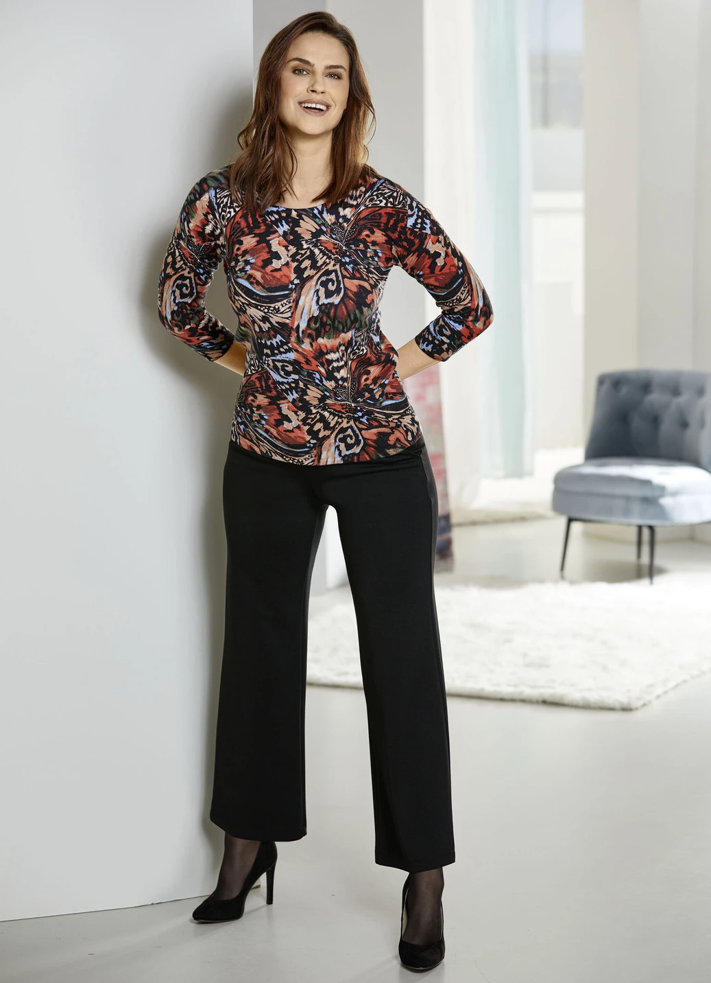 Hose In Modischer Weite 4 Hose In Modischer Weite – Bild 4