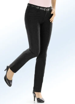 Hose Mit Angenehm Weicher, Wärmender Innenseite -Angebote Trend Seele Store hose mit angenehm weicher waermender innenseite farbe schwarz groesse 025 2