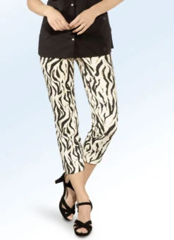 Hose Mit Animal-Dessinierung